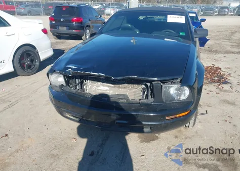 2006 Ford Mustang V6 из США, поврежденный, VIN 1ZVFT84N165110215
